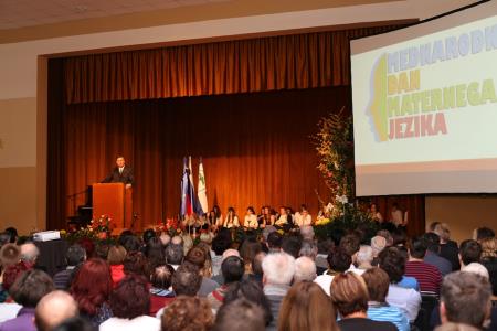 Predsednik Republike Slovenije Borut Pahor na prireditvi ob mednarodnem dnevu maternega jezika na Razkrižju 17